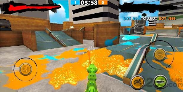 paint blast手游下载,paintblast,卡通游戏,射击游戏